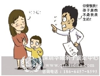 夫妻亲子鉴定漫画