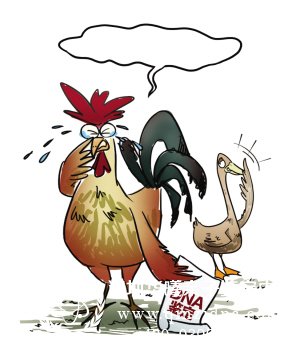 动物亲子鉴定漫画