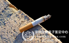 可以拿对方的烟头做亲子鉴定吗
